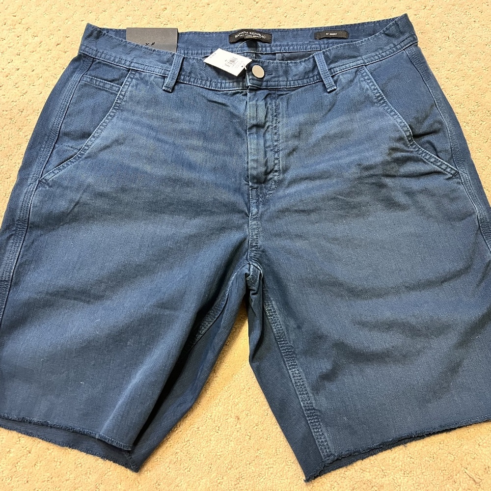 Banana Republic Mill Valley Surplus Cut Off Men's Shorts 33